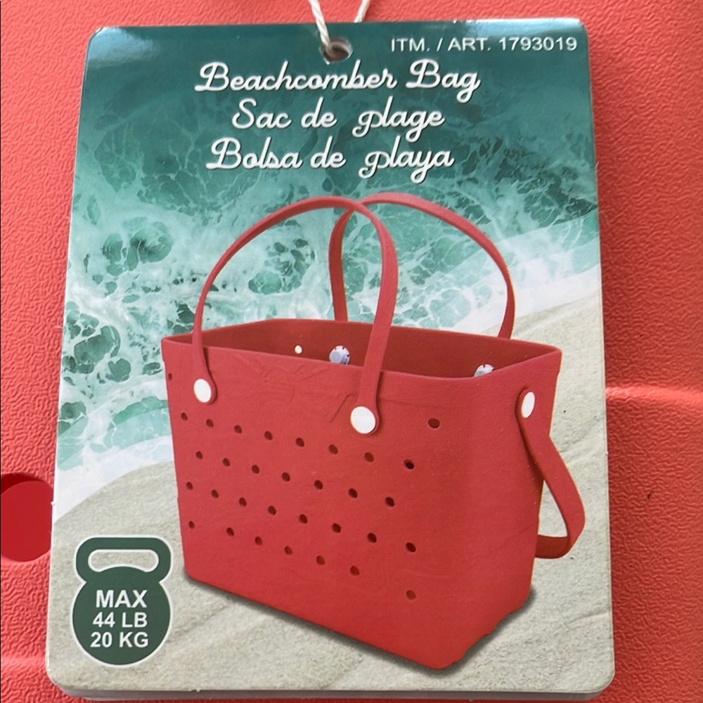 Beachcomber Coral Pink Bag